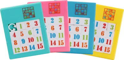 Obrázok produktu pre Kunststoffschiebepuzzle Nummern