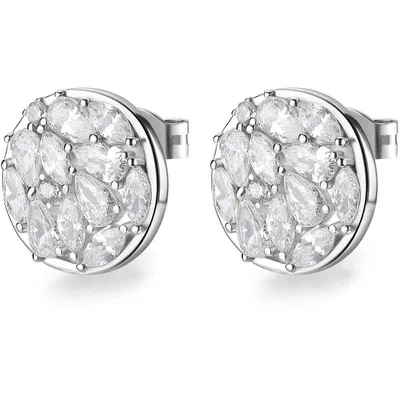 Immagine prodotto di Orecchini Orecchini a perno Rosato Silver Collection Gemma - donna