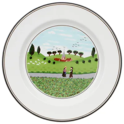 Zdjęcie produktu dla Villeroy & Boch Design Naif Talerz do chleba / talerz deserowy Encounter 17 cm