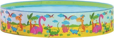 Produktbild von Best Sporting Steilwand-Pool Dino, 180 x 38 cm