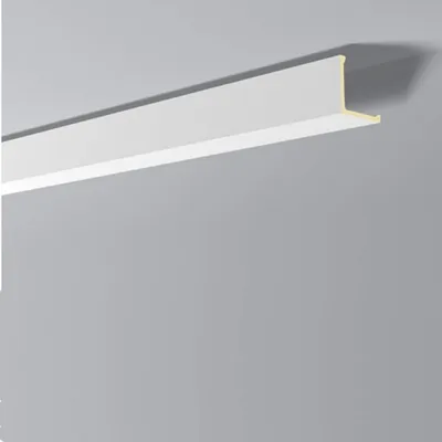 Immagine prodotto di Modanatura di copertura NMC L4 ARSTYL Noel Marquet Battiscopa decorativo Cornice del soffitto Modanatura decorativa moderna bianca 2 m