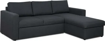 Produktbild von Ecksofa mit Schlaffunktion INARI - Schwarz