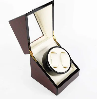 Produktbild von Automatické hodinky Winder Watch Box Watch Turner Box pro 2 automatické hodinky Díkůvzdání dárek