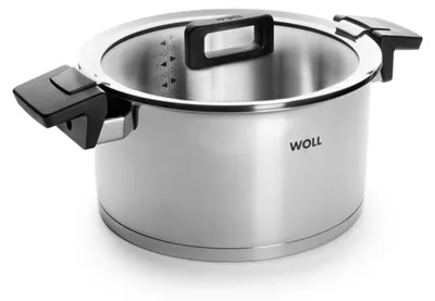 Productafbeelding van Woll Concept kookpan met deksel: Geschikt voor alle warmtebronnen, inclusief inductie, diameter 24 cm, hoogte 13 cm, inhoud 5,8 liter