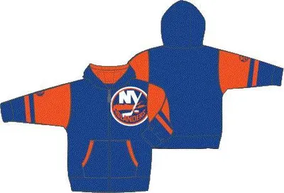 Obrázek produktu pro Dětská mikina New York Islanders NHL Faceoff Colorblocked Fleece Full-Zip Velikost: Dětské L (13 - 14 let)