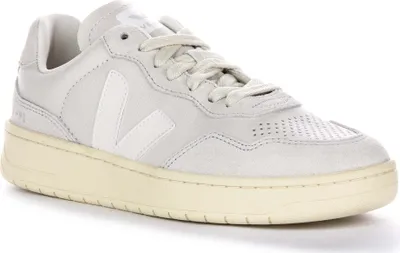 Produktbild von Veja V 90 Leder Damen Ledersneaker in Hellgrau – undefined / Hellgrau