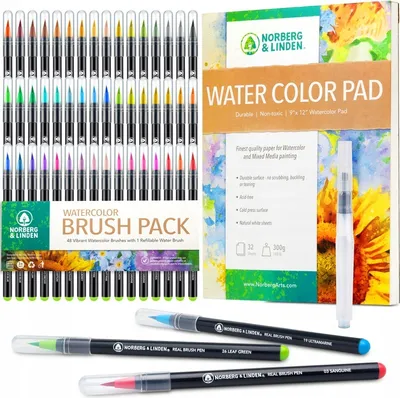 Produktbild von Norberg & Linden XL Aquarellmarker-Set