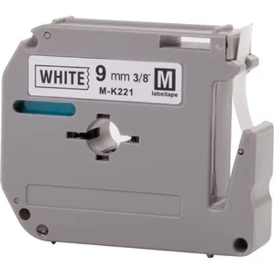 Produktbild von Brother M-K221B, Schwarz auf weiss, M, China, 5 Jahr(e), Brother, 9 mm