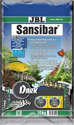Productafbeelding van Aquariumgrond voor zoetwateraquaria - donker granietzand - korrel 0,2 - 0,6 mm - 10 kg