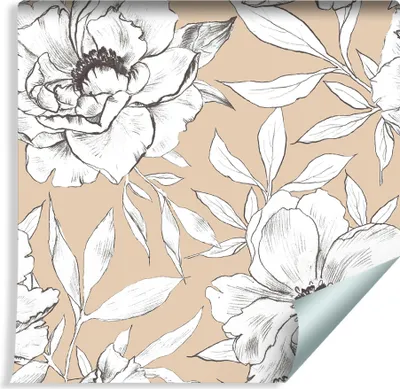 Obrázok produktu pre 10m VLIES WALLPAPER rolka kvety listy flóra ornamenty príroda vzor XXL