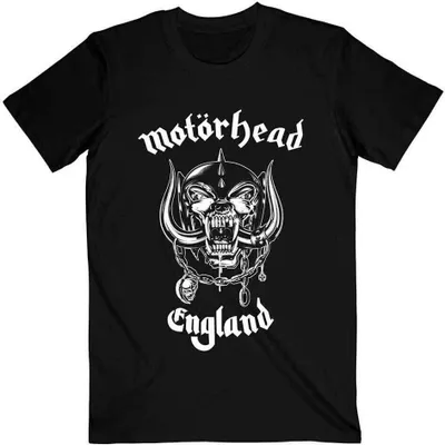 Produktbild von Motörhead England Black 2XL T-Shirt