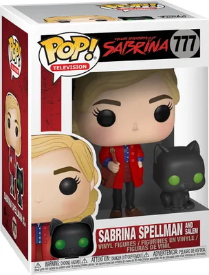 Produktbild von The Chilling Adventures of Sabrina - Sabrina Spellman and Salem 777 - Funko Pop! - Vinyl Figur