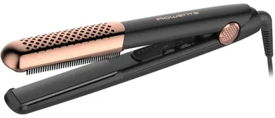 Image de Rowenta Professional Hair Straightener Ceramic Coating Smooth and Curly Ultimate Experience Black/Copper SF8230F0