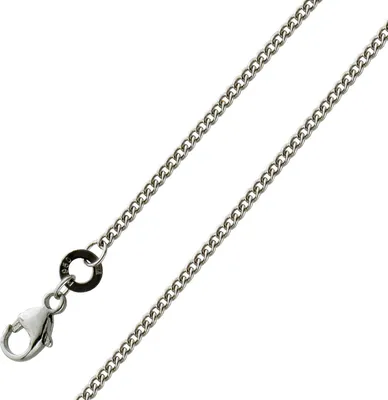 Produktbild von Platin 950  Panzerkette 1,3 mm massiv Cuban Link Chain 50