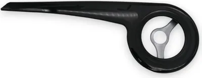 Produktbild von Kettenschutz Kunststoff schwarz mit Brille für 38 - 40 Zähne