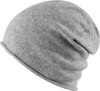 Produktbild von MSTRDS Cashmere Slouch Beanie heather grey