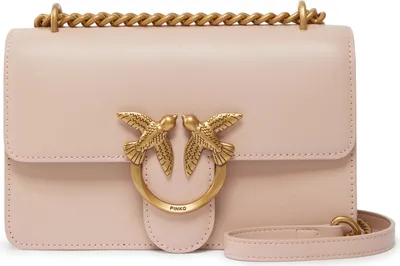 Produktbild von PINKO Umhängetasche Love One Mini DC Cipria - Antique Gold lachsfarben