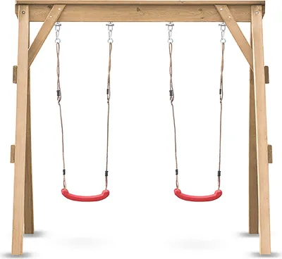 Produktbild von Wood & Play Alicja hojdačka s dvoma sedadlami - Detské ihrisko - 180x210 cm