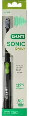 Productafbeelding van Gum Sonic tandenborstel daily batt erij (1 stuk)