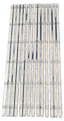 Image de Bande de rétroéclairage LED, longueur 703 mm, intensité réglable, en aluminium, compatible avec les téléviseurs LED, source lumineuse : ampoules LED