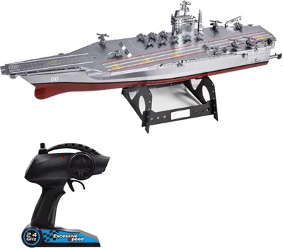 Produktbild von RC Boot 6605 Ferngesteuertes Schiff 2,4 GHz RTR Dual Motoren / bis zu 8kmh schnell