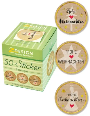 Obrázek produktu pro AVERY Zweckform 56827 ZDesign Weihnachts-Sticker auf Rolle