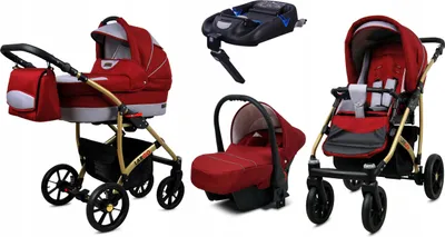 Immagine prodotto di BabyLux® Largo | Cat 4in1 Set | Chili Silver | Cat Combo | Cat Set | Isofi