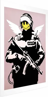 Produktbild von Posterpapier Poster - Policeman 40x60 cm Streetart h-C-0094-ao-a