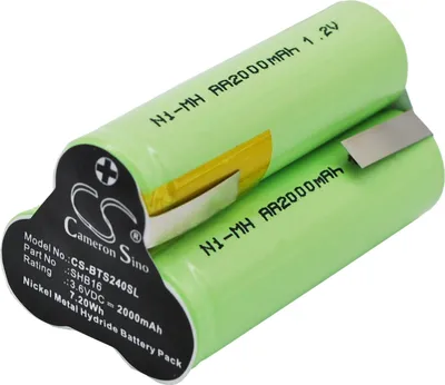 Immagine prodotto di TECHTEK Batteria compatibile con [Remington] HC-352, per [Babyliss] T24B, T24C, T24D, per [Scherna] T44 sostituisce SHB16