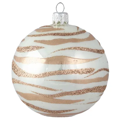 Produktbild von Weihnachtskugel Perlmutt Nachbildung