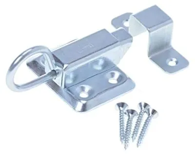 Produktbild von Aqbau® Schnäpper Schnappschloss Oberlichtschnäpper Fensterschloß Verzinkt (Silber)