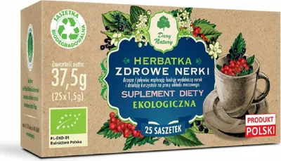 HERBATKA ZDROWE NERKI BIO (25 x 1,5 g) 37,5 g - DARY NATURY