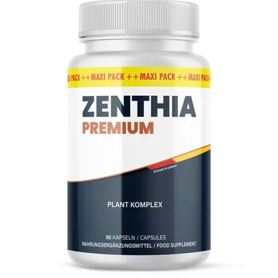 Produktbild von Zenthia Premium Kapseln - kombination hochwertiger Zutaten - in der großen Maxi-Dose - 90 Kapseln Inhalt