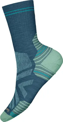 Produktbild von SMARTWOOL Hike Targeted, Cushion Mid Crew, Damen Wandersocken blau EU 34-37