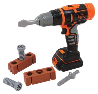 Image de Smoby Black & Decker Boor met Schroevendraaierset, 7dlg.
