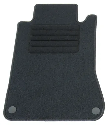 Produktbild von Fußmatte für Mercedes CLK W209 Coupe, 05/2002-04/2009, vorne links, Schwarz