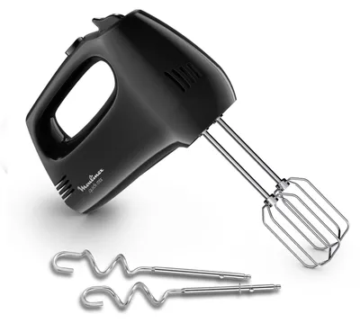 Imagen del producto de Batidora de mano - 300 W - 5 velocidades - Acero inoxidable