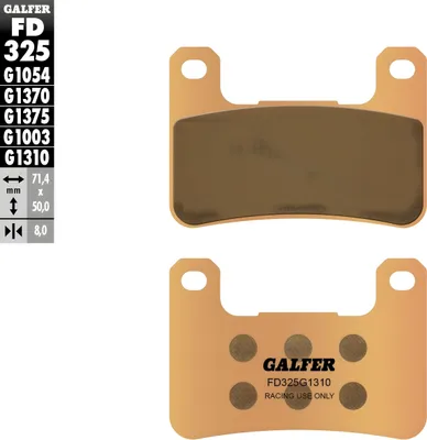 Produktbild von Bremsbeläge Galfer FD325G1310 Sinter-Metall Racing