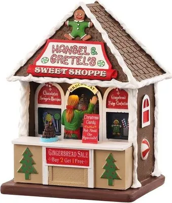 Productafbeelding van Hansel & Gretel'S Sweet Shoppe battery operated (3V) Kerst LEMAX