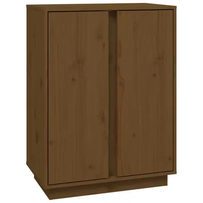 Produktbild von Sideboard Honigbraun 60x35x80 cm Massivholz Kiefer