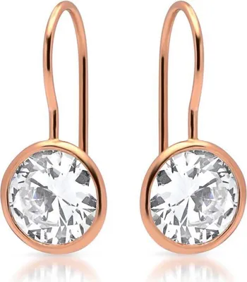 Produktbild von Eleganter Ohrschmuck aus vergoldetem Silber mit Zirkonia