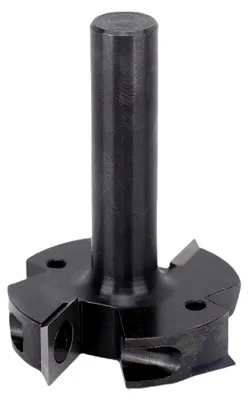 Produktbild von Plattenfräser zum Abflachen, Robuste Doppelseitige Klingen für Holzprojekte, 12 Mm Rundschaft-Oberflächenfräser für CNC-Anwendungen