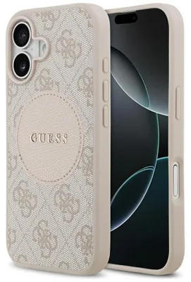 Immagine prodotto di Etui Guess 4G Circle Classic Logo Magsafe Na Iphone 17 - Różowe