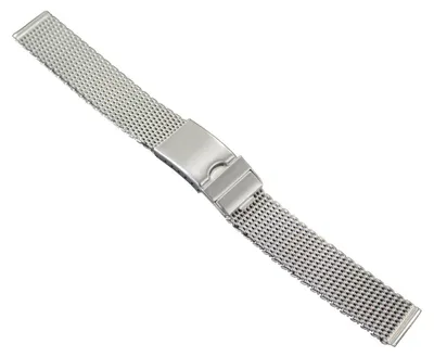 Produktbild von Vollmer Uhrenarmband Milanaiseband Edelstahl 16 mm 99466D4