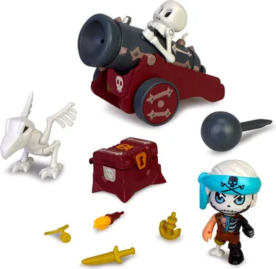Produktbild von Famosa Pinypon Action Geisterpirat Kanonenfigur Mehrfarbig Mehrfarbig One Size