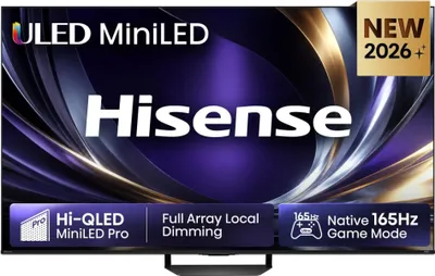Obrázek produktu pro Hisense 55U7DS PRO, 139,7 cm (55"), 3840 x 2160 px, QLED, Smart TV, Wi-Fi, Černá