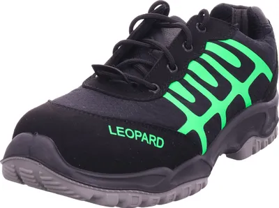 Produktbild von Leopard Sicherheitshalbschuh S1 ESD Herren Arbeitsschuhe Sicherheitsschuhe schwarz E0435 : 37