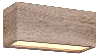 Image de Applique - 25 x 11 cm - Marron - Aluminium