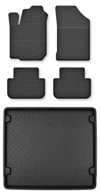 Immagine prodotto di Tappetini a vasca + bagagliaio per Peugeot 508 RXH 2012-2018 5 pezzi