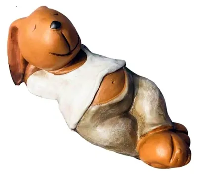 Produktbild von Liegender Deko-Hase, Gartenfigur für Ostern und Frühling